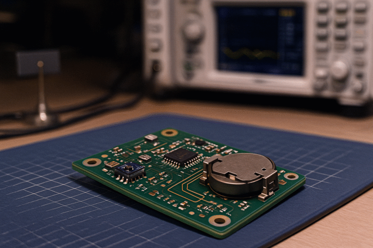Low-power PCB prototype for wireless sensing